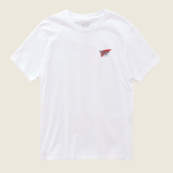 レッド ウィング(Red Wing) - コットン Tシャツ ホワイト JP50714